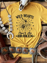 Wilde Herzen können nicht gebrochen werden Cowboy Star T-Shirt